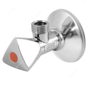 chrome plated angle valve (1/2"x1/2")