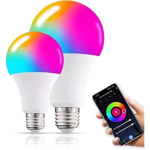 multi color smart wi fi led bulbs