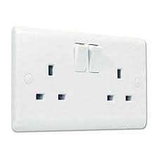double switched socket