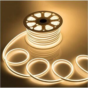led neon strip light 50m (warm white)