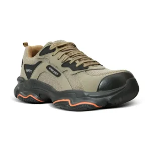 low ankle protective safety shoe (beige)